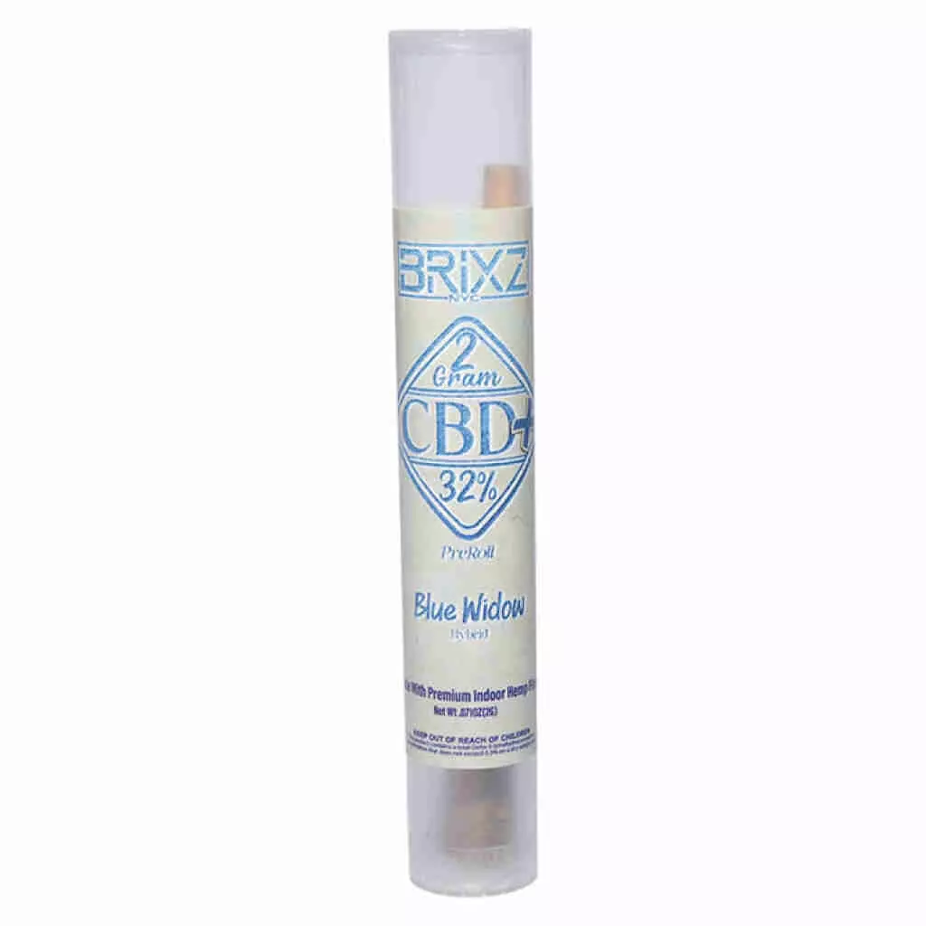 Acquista online BRIXZ CBD+ Pre-Roll 2g - Blue Widow