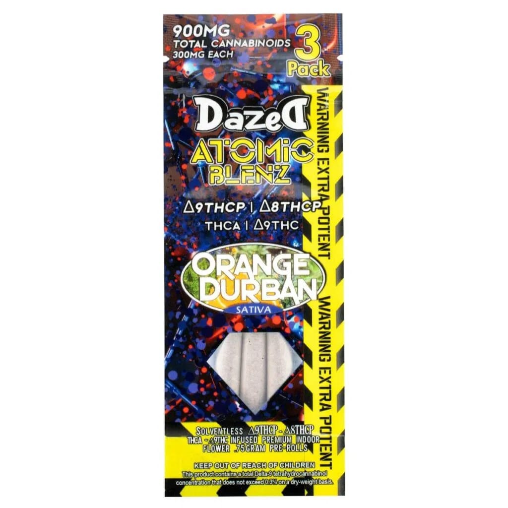 Acquista online Dazed Atomic Blenz Shatterwalkerz THCa Single Pre-Roll 0,75g