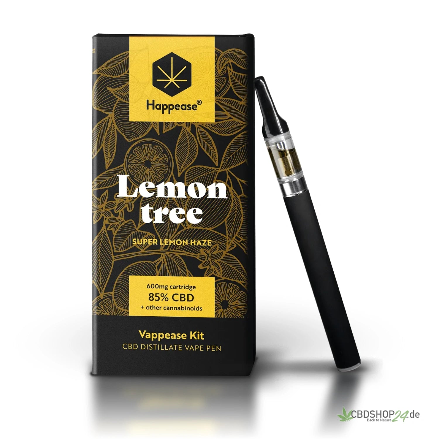 Happease® CBD Vape 85% - Citronträd Till salu