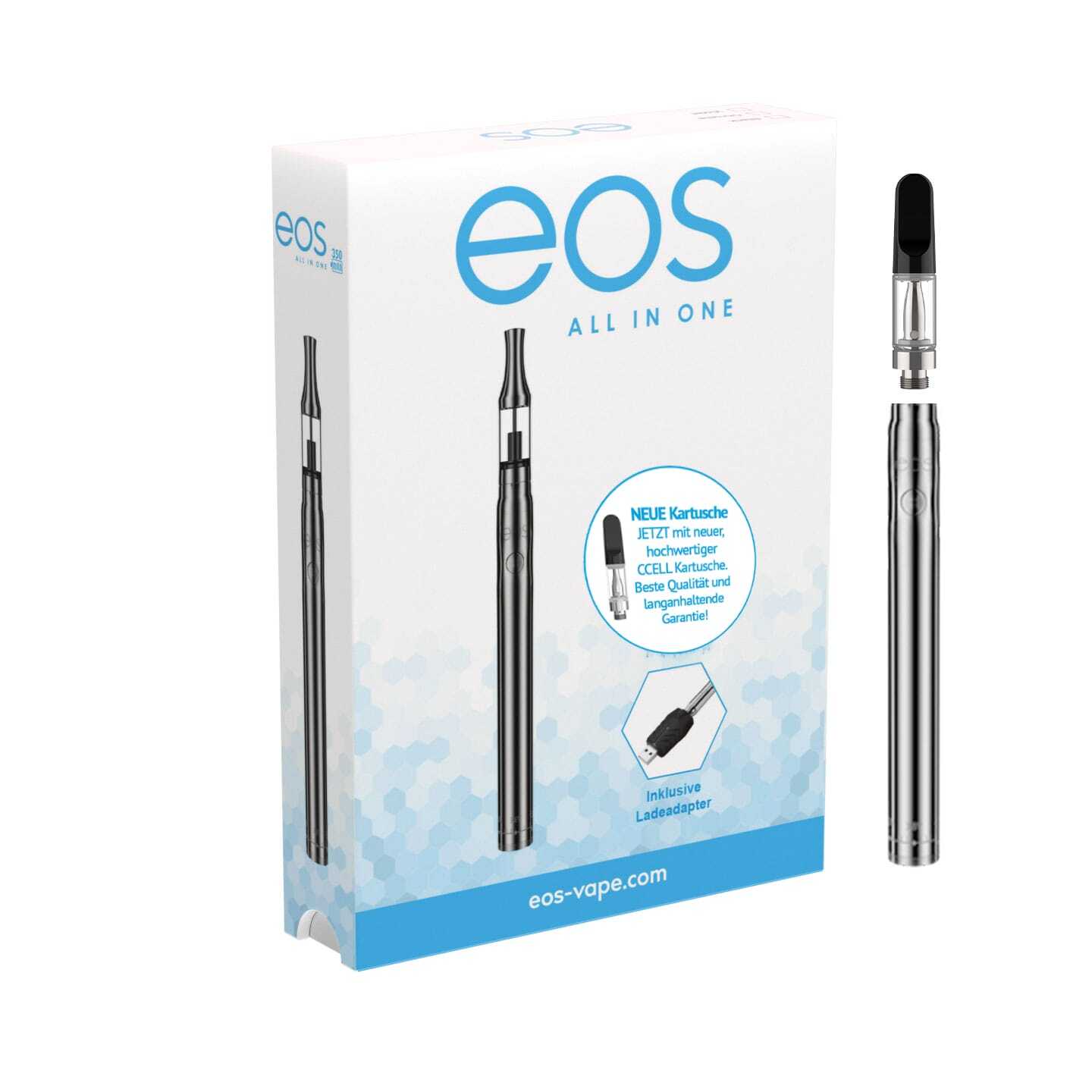 Köp eos CBD Vape Pen: Batteri och patron (350mAh) online
