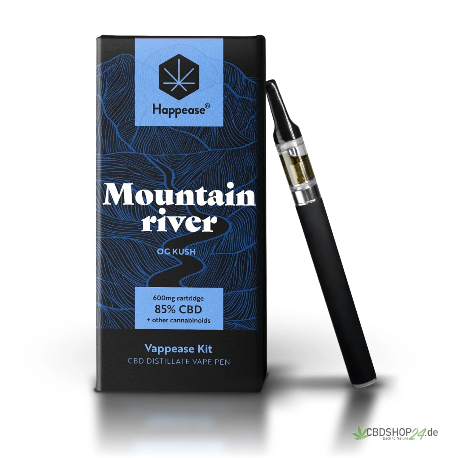 Köp Happease® CBD Vape 85% – Mountain River online