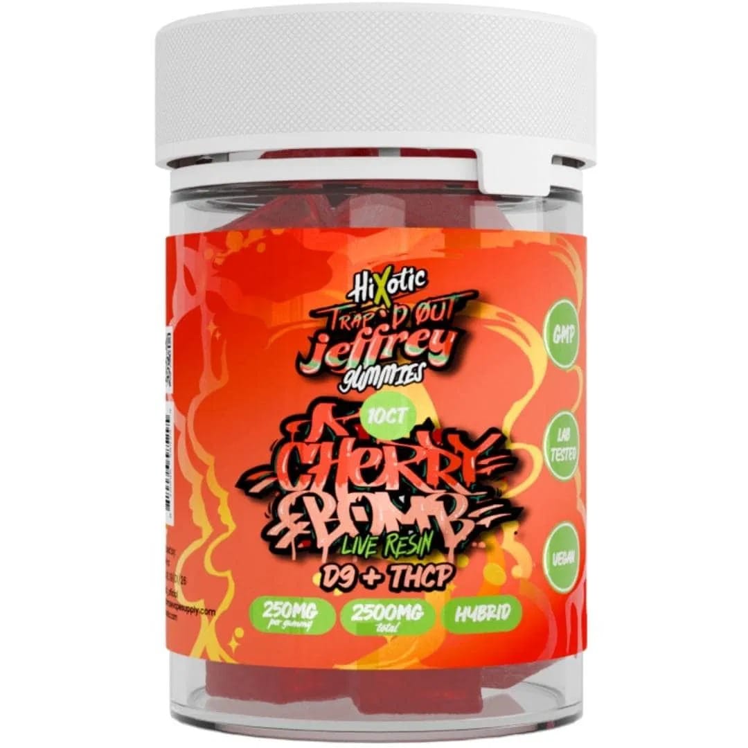 Acquista HiXotic Trap'd Out Jeffrey Delta-9 Gummies 10 pezzi