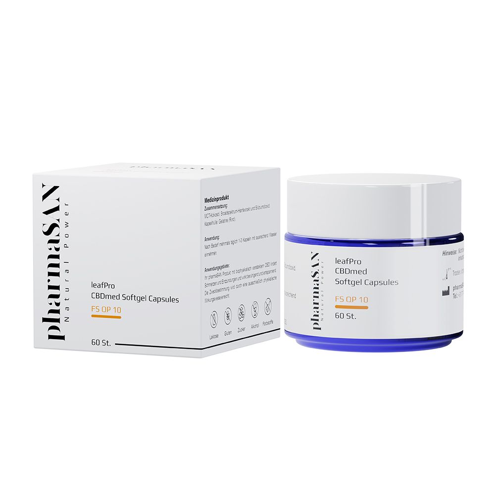 leafPro CBDmed Softgel Capsule 600 mg In vendita