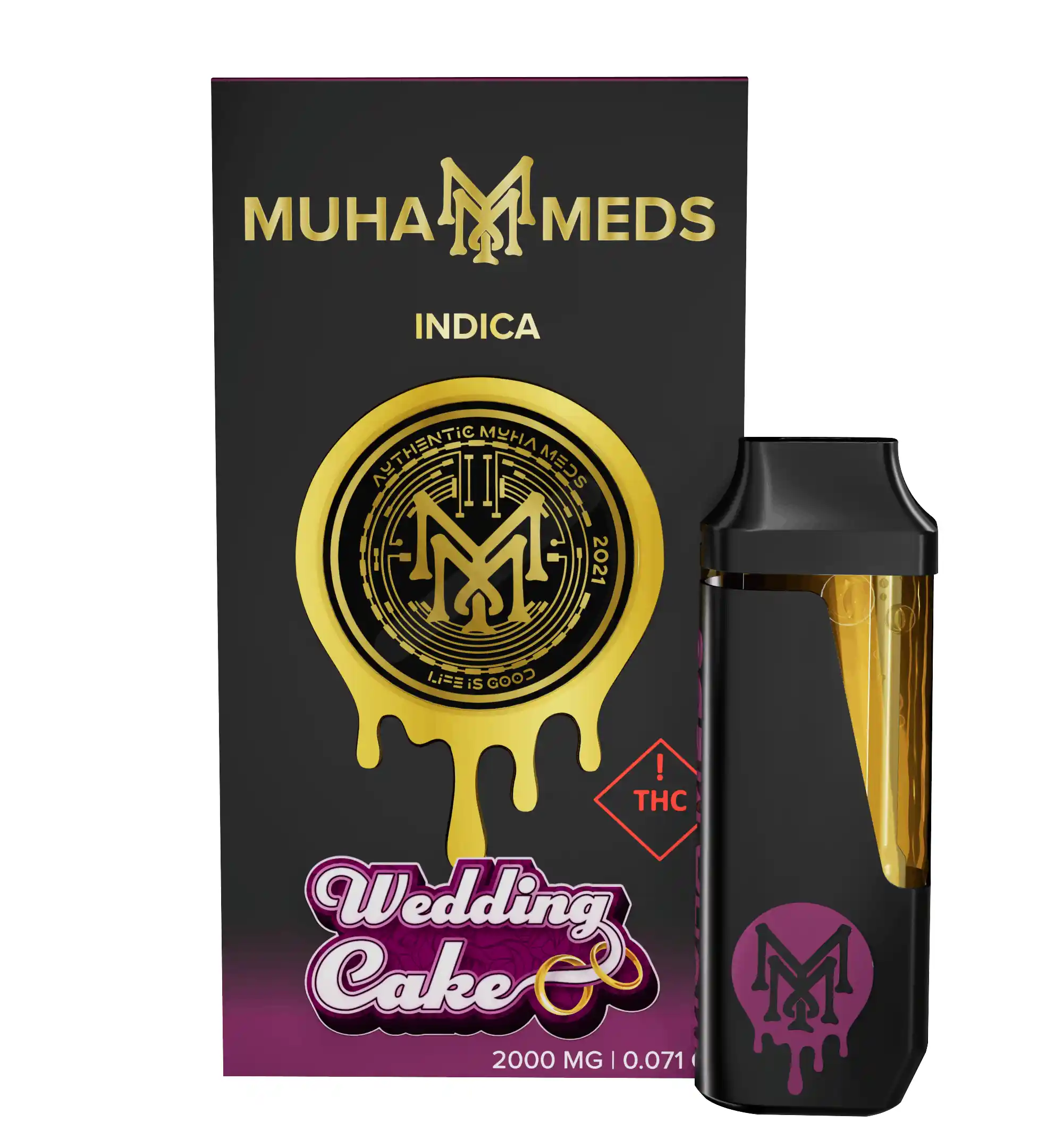 Köp Muha Meds Wedding Cake engångsvape online