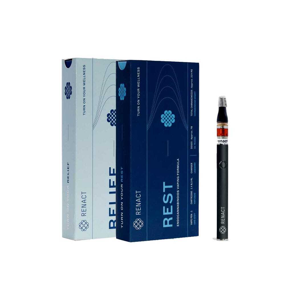 Köp Renact CBD Vape Pen + Extraktpatron Online