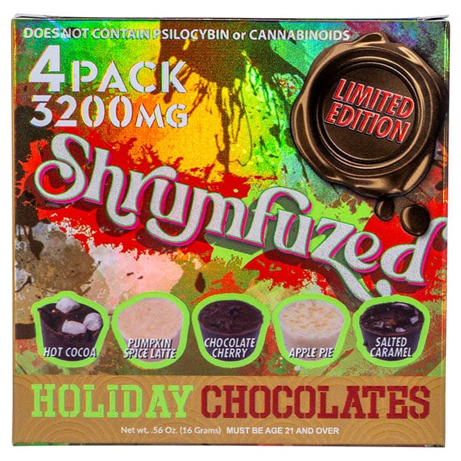 Köp Shrumfuzed Nootropic Mushroom Chocolate - Gemischte Festtagsschokolade