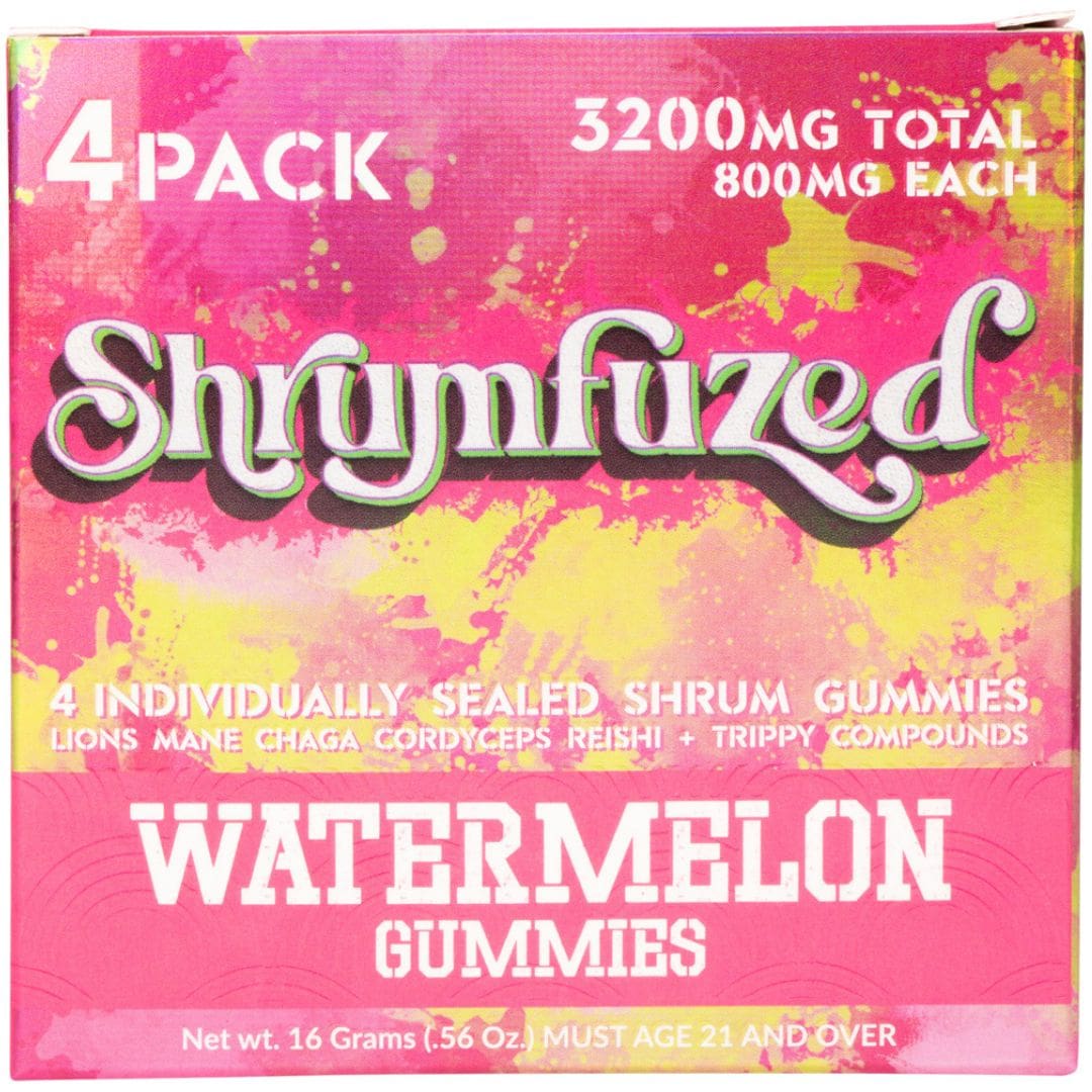 Acquista online le caramelle gommose Shrumfused al gusto anguria.