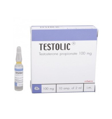 Testolic (Testosteronpropionato) 100 mg / 1 amp In vendita