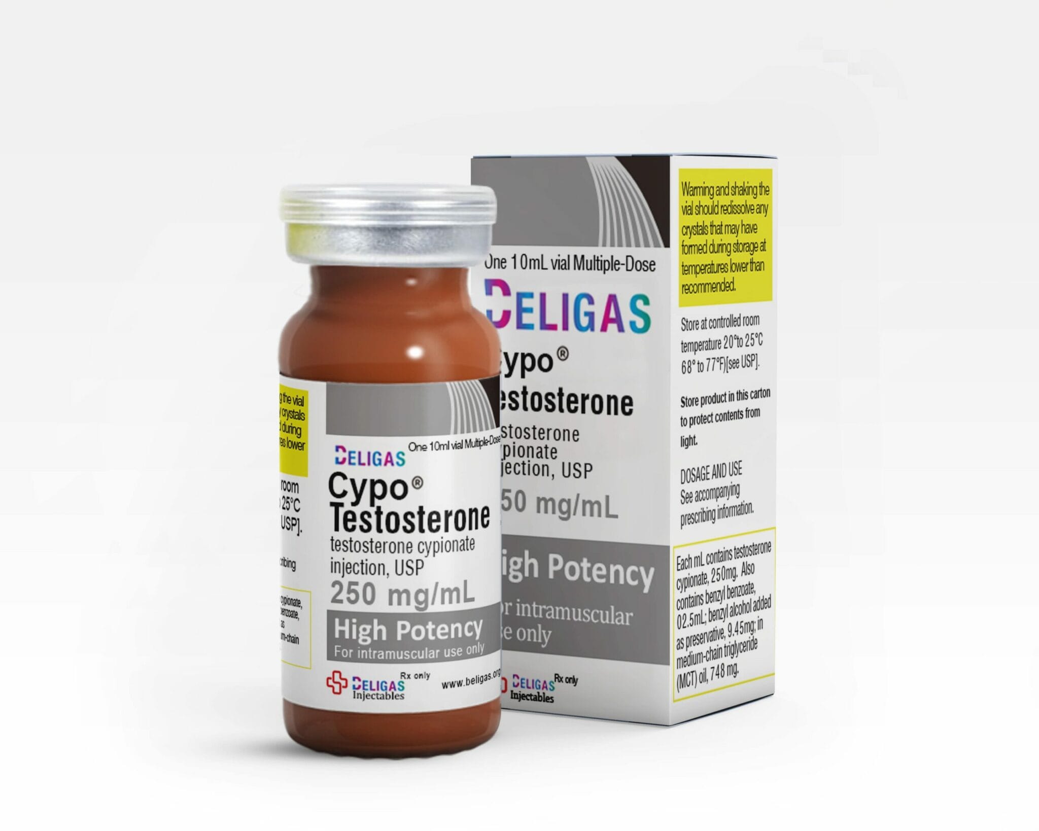 Testosterone Cypionat 250 mg/ml In vendita