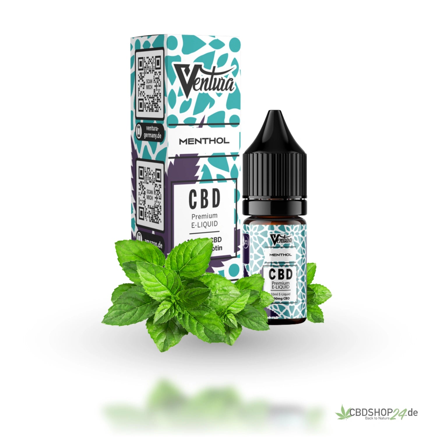 Köp Ventura CBD Liquid 600mg - Menthol online